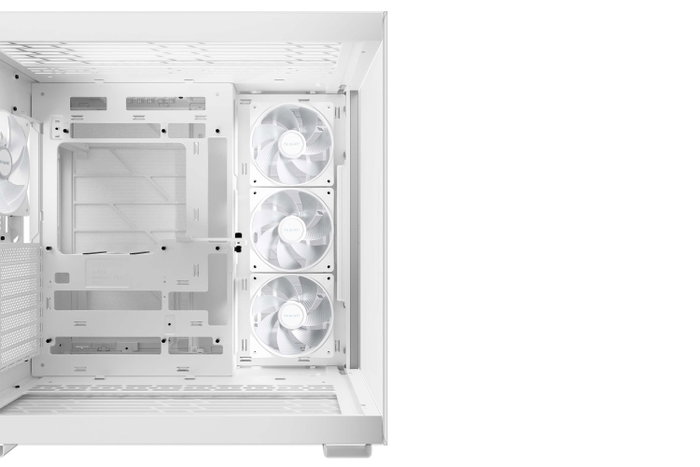 be quiet! Light Base 600 DX White - Caja de PC semitorre con panel panorámico de vidrio, iluminación ARGB, soporte para radiador 360mm y placa ATX be quiet! Light Base 600 DX White - Caja de PC semitorre con panel panorámico de vidrio, iluminación ARGB, soporte para radiador 360mm y placa ATX