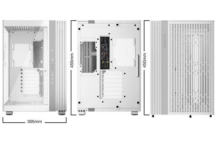 be quiet! Light Base 600 DX White - Caja de PC semitorre con panel panorámico de vidrio, iluminación ARGB, soporte para radiador 360mm y placa ATX be quiet! Light Base 600 DX White - Caja de PC semitorre con panel panorámico de vidrio, iluminación ARGB, soporte para radiador 360mm y placa ATX