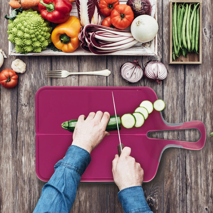 Cook Concept Tabla de Cortar Plegable Multifuncional Cook Concept Tabla de Cortar Plegable Multifuncional