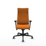 PIQUERAS Y CRESPO Sillón Albacete Naranja Similpiel