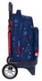 Mochila Escolar con Ruedas Spider-Man Neon Azul marino 33 X 45 X 22 cm