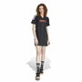 Vestido Adidas Tiro Cut 3 Bandas Jacquard Negro