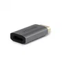 Lindy 41095 Adaptador DisplayPort 1.4 Macho a HDMI Hembra, 8K@120Hz, Color Gris
