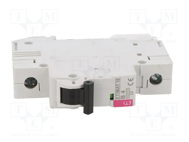 ETI POLAM Interruptor magnetotérmico ETIMAT 10 1P B4 4A 10kA