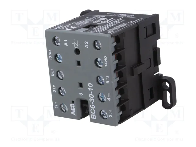ABB BC6 3-polar Contactor 12VDC 9A
