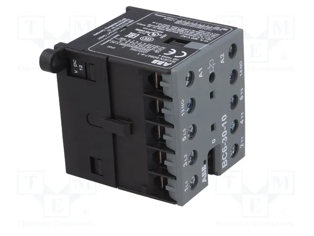 ABB BC6 3-polar Contactor 12VDC 9A
