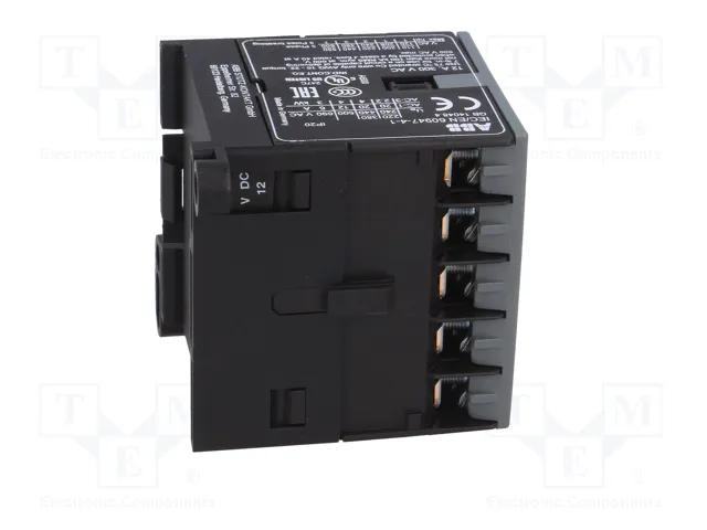 ABB BC6 3-polar Contactor 12VDC 9A