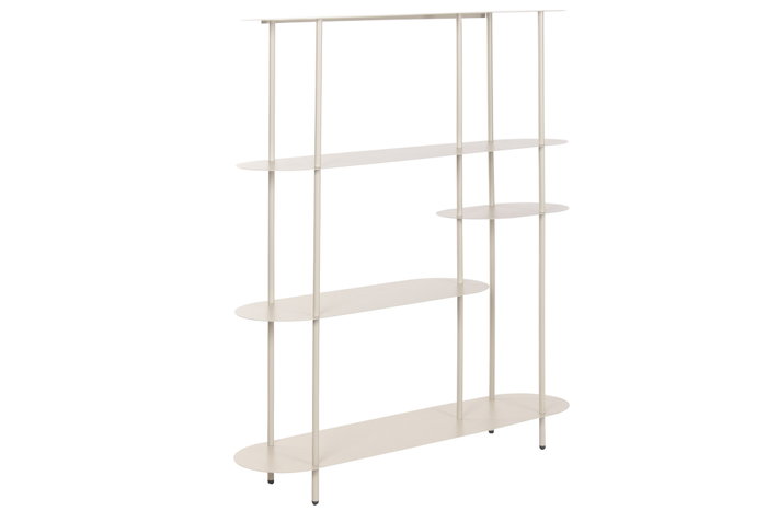 DKD Home Decor Aparador de Hierro Crema