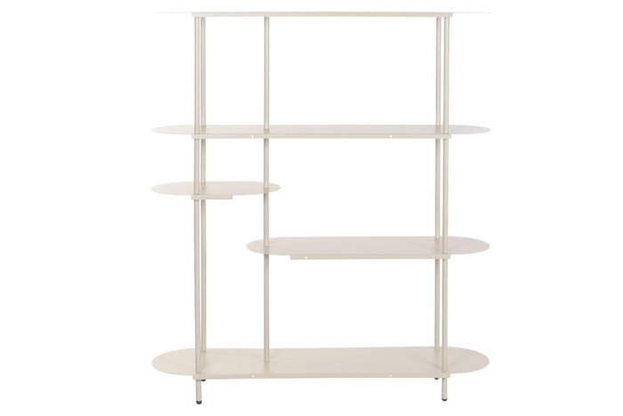 DKD Home Decor Aparador de Hierro Crema