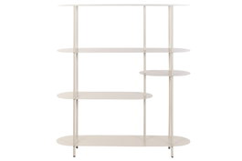 DKD Home Decor Aparador de Hierro Crema