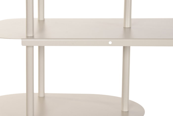 DKD Home Decor Aparador de Hierro Crema