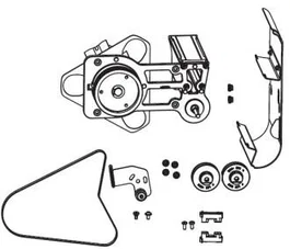 Zebra Kit de consumibles Media Rewind Upgrade P1083320-084 para ZT610
