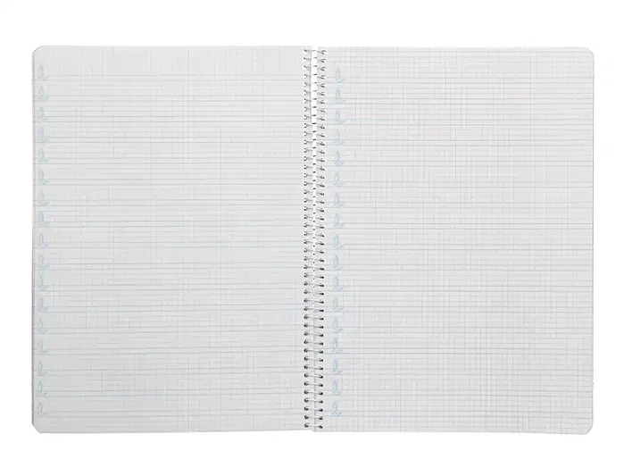 Liderpapel Cuaderno Espiral Pautaguía A4 Tapa Blanda 80 Hojas 75gr Cuadro Pautado 4mm Color Amarillo
