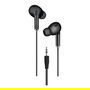 2GO Auriculares Intraurales Alámbricos con Conector 3.5 mm para Música y Llamadas - Negro (797314)