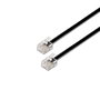 Aisens Cable de Teléfono RJ11 6P4C 2m Negro