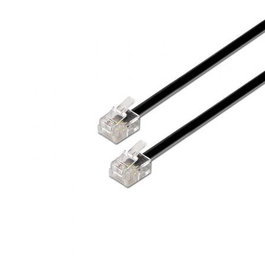 Aisens Cable de Teléfono RJ11 6P4C A143-0319 2m Negro