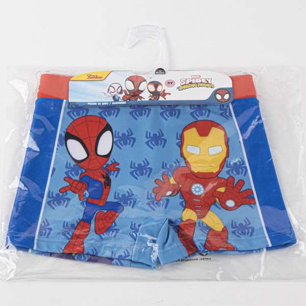 Spidey Boxer Baño Niño 10 Años - Modelos Surtidos Azul
