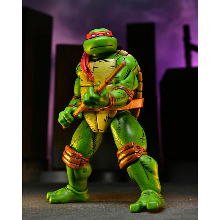 National Entertainment Collectibles Assoc. Donatello Scale Action Figure 18 cm Teenage Mutant Ninja Turtles Mirage Comics