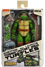 NECA Figura Tortugas Ninja Donatello 18cm Scale Action Mirage Comics