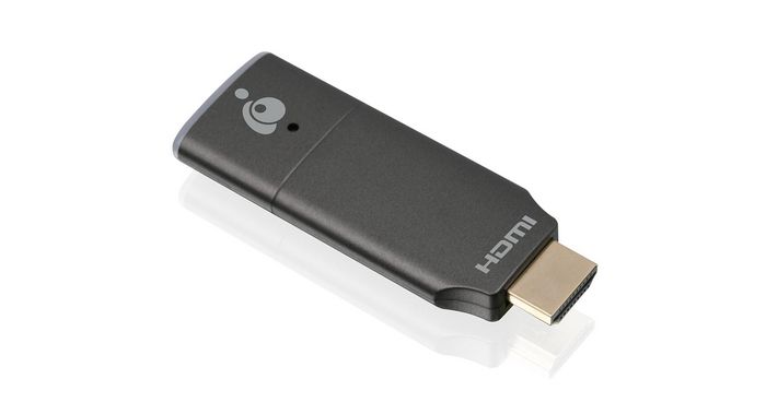 IOGEAR Adaptador Inalámbrico 4K HDMI para Compartir Pantalla, 2.4/5 GHz, Transmisión de Video y Audio 4K UHD desde Windows, macOS, iOS y Android a HDTV, Proyector o Monitor