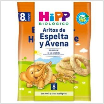 HIPP Aritos De Espelta Y Avena Snack 30Gr. Bio Sg