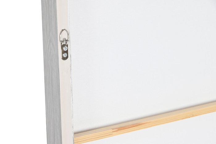 DKD Home Decor Cuadro Moderno Abstracto Gris Negro 103 x 143 x 4.5 cm Lienzo Poliester