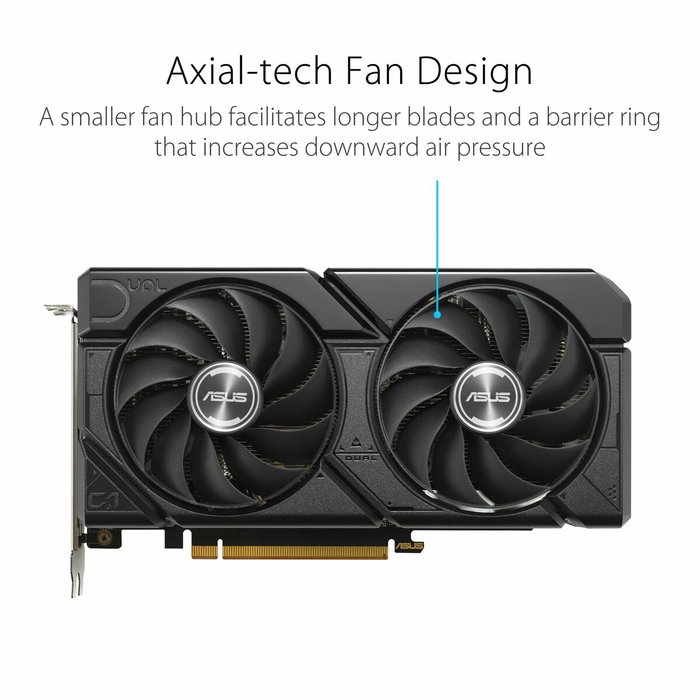 ASUS Dual Radeon RX 7600 EVO OC Edition 8 GB GDGD6 ASUS Dual Radeon RX 7600 EVO OC Edition 8 GB GDGD6