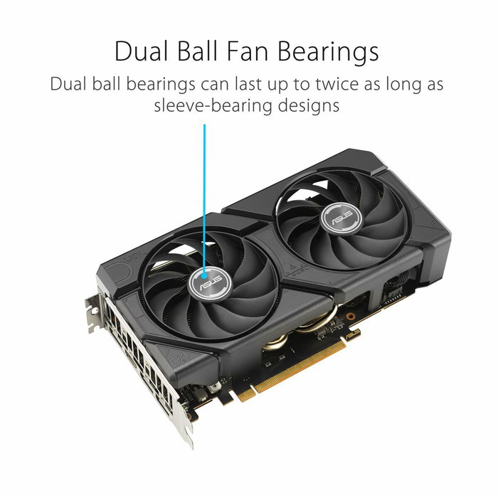 ASUS Dual Radeon RX 7600 EVO OC Edition 8 GB GDGD6 ASUS Dual Radeon RX 7600 EVO OC Edition 8 GB GDGD6