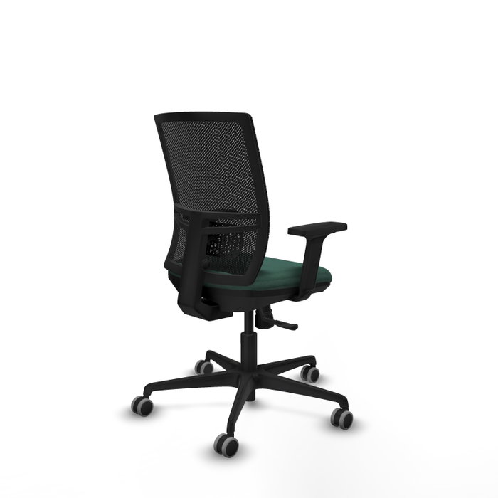 PIQUERAS Y CRESPO Silla de oficina Yunquera con mecanismo Sincro, Verde botella y Negro PIQUERAS Y CRESPO Silla de oficina Yunquera con mecanismo Sincro, Verde botella y Negro