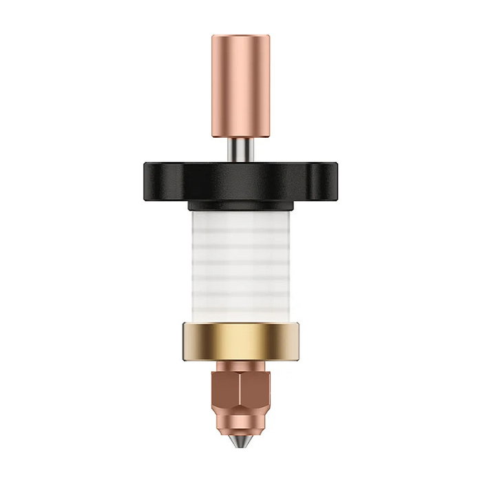 Creality 4001030123 Bloque Calefactor Cerámico para Impresora 3D K1 y K1 Max - Kit con Cobre, Acero, Titanio, Negro/Rojo/Cobre