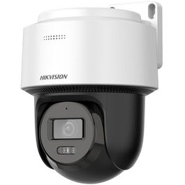 Hikvision Domo IP PT 4M 2.8mm Smart Hybrid Light IP66. Cámara de seguridad con luz híbrida IR/blanca de 30m y micrófono integrado.