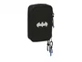 Safta Plumier Escolar Batman, 37 Piezas, Triple Cremallera, Dimensiones 195x125x55 mm