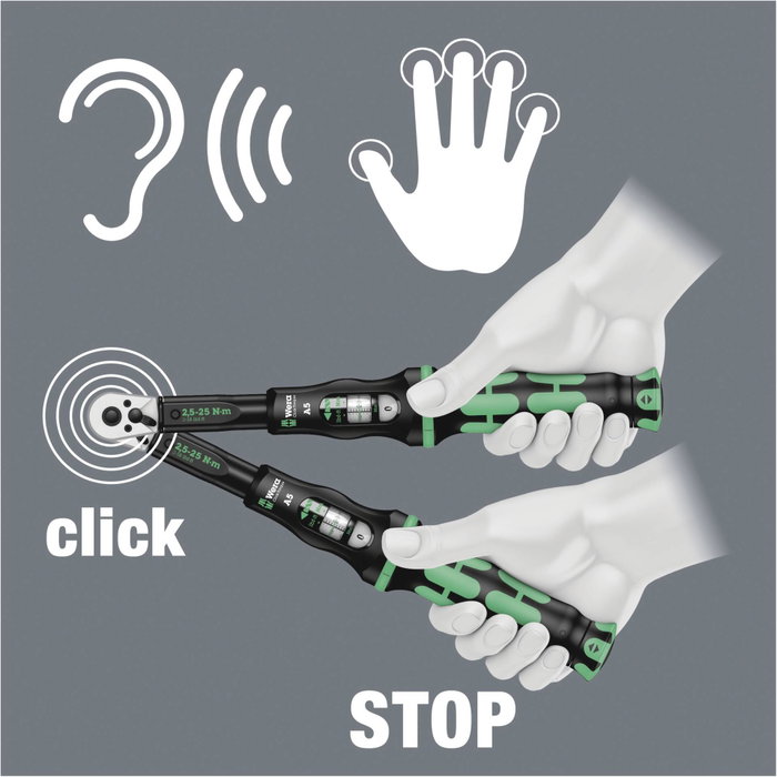 Wera Click-Torque C1 llave dinamométrica 10 - 50 Nm