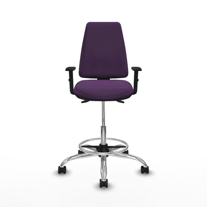 PIQUERAS Y CRESPO Taburete Elche AS Bali Morado PIQUERAS Y CRESPO Taburete Elche AS Bali Morado