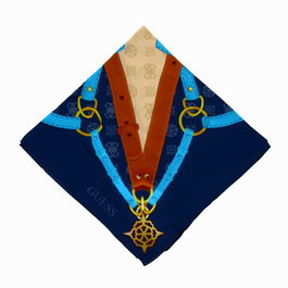 Guess, Bufanda de textil, AW9067VIS03BLM, Para mujeres