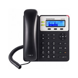 Grandstream GXP-1620 Teléfono SIP DECT con Altavoz y Pantalla LCD, 500 Contactos, Negro