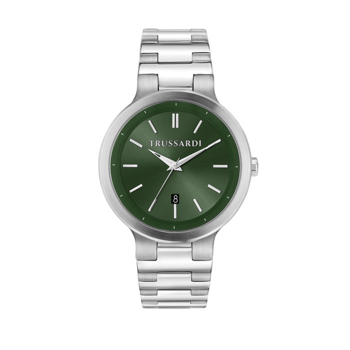 Trussardi R2453164002 Reloj Analógico para Hombre con Esfera Verde Trussardi R2453164002 Reloj Analógico para Hombre con Esfera Verde
