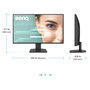 BenQ GW2790C Monitor 27 Pulgadas Full HD IPS 144Hz AMD FreeSync 99% sRGB Low Blue Light USB-C Negro