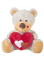 Creaciones Llopis Peluche Oso Beig con Corazón 110Cm