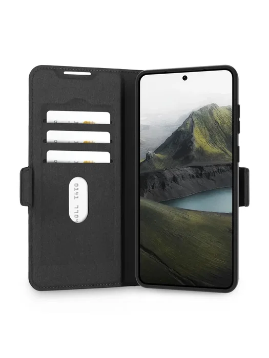Dbramante1928 Funda Cartera para Samsung Galaxy S25 Edge 6.7" Negro
