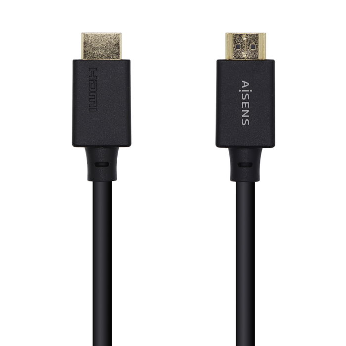 AISENS - CABLE HDMI V2.1 ULTRA ALTA VELOCIDAD / HEC 8K@60HZ 48GBPS, A/M-A/M, NEGRO, 0.5M AISENS - CABLE HDMI V2.1 ULTRA ALTA VELOCIDAD / HEC 8K@60HZ 48GBPS, A/M-A/M, NEGRO, 0.5M