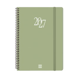 FINOCAM Agenda Anual 2027 Espiral Basic My Espiral Verde