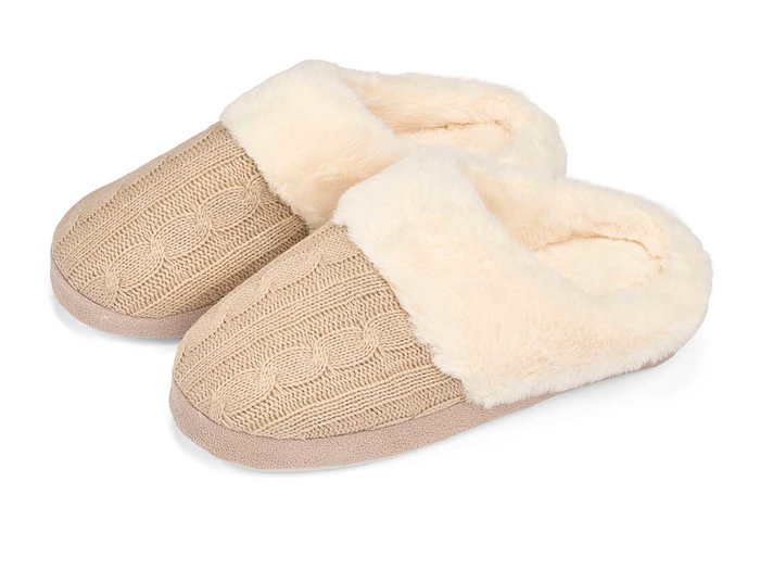 GIFTDECOR Zapatilla Estar por Casa Mujer Beige-Blanco
