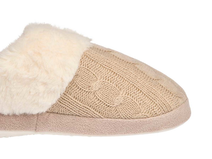GIFTDECOR Zapatilla Estar por Casa Mujer Beige-Blanco