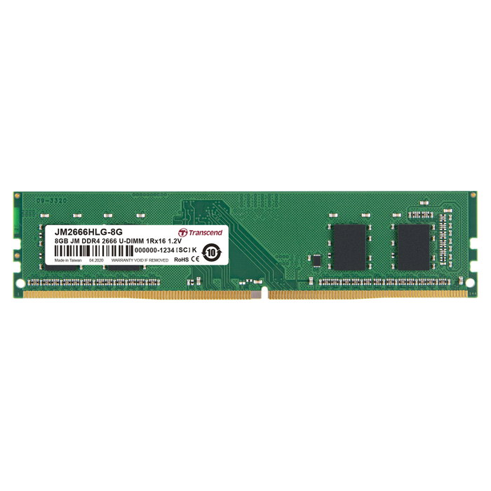 Transcend JetRam JM2666HLG-8G 8GB DDR4 2666MHz CL19