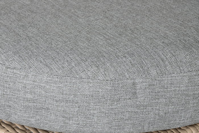 DKD Home Decor Cama Chill Out Terraza Y Jardin Ratán Sintético Aluminio 198 x 168 x 168 cm