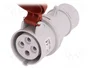 PAWBOL Conector de alimentación AC trifásico hembra 16A 4P 400V