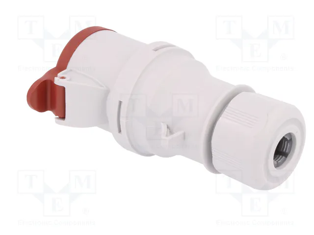PAWBOL Conector de alimentación AC trifásico hembra 16A 4P 400V