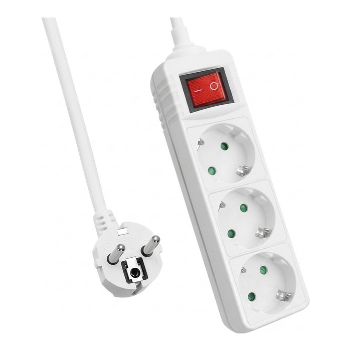 Helos Regleta CLASSIC de 3 salidas, 1,5 m, Blanco Helos Regleta CLASSIC de 3 salidas, 1,5 m, Blanco