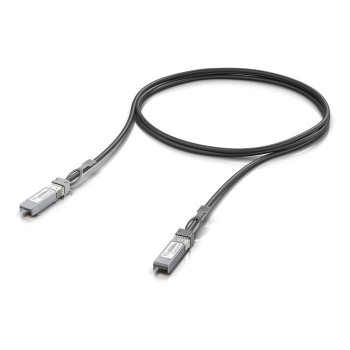 Ubiquiti UACC-DAC-SFP10-1M Cable de conexión directa SFP+ 10 Gbps, 1 m Ubiquiti UACC-DAC-SFP10-1M Cable de conexión directa SFP+ 10 Gbps, 1 m